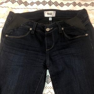 Paige maternity sky line boot jeans